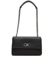 CALVIN KLEIN RE-LOCK  Bolso de hombro/bandolera logotipo en toda la prenda - Bolsos Mujer - 3