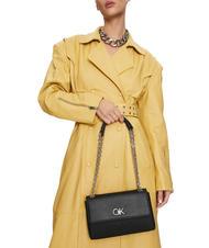 CALVIN KLEIN RE-LOCK  Bolso de hombro/bandolera logotipo en toda la prenda - Bolsos Mujer - 6