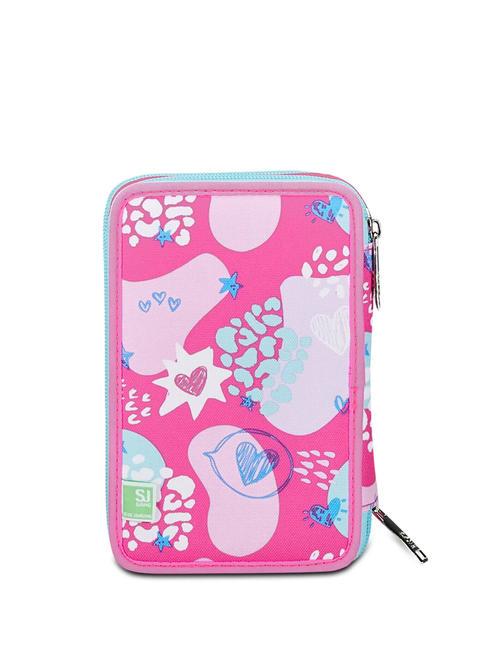 PINKFUR GIRL Estuche con kit escolar completo. resplandor azul - Estuches y Accesorios
