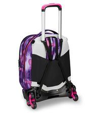 SEVEN DETACH BUBBLE STREET Carro mochila doble desmontable VIOLETA ROSA - Mochilas con ruedas - 3