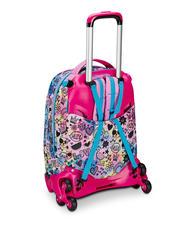 SJGANG COLORJAM Mochila con ruedas 3 en 1, desmontable IBIS ROSE - Mochilas con ruedas - 3