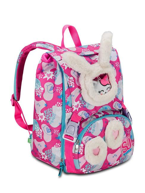 PINKFUR GIRL Mochila doble resplandor azul - Mochilas Escuela & Tiempo Libre