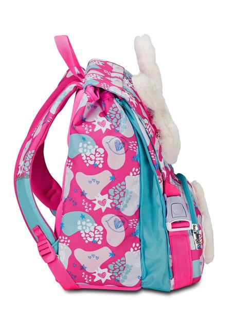 PINKFUR GIRL Mochila doble resplandor azul - Mochilas Escuela & Tiempo Libre