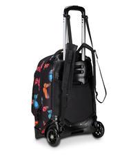 INVICTA NEW WAY NEW PLUG Fantasy Mochila con trolley desmontable mariposa borrosa - Mochilas con ruedas - 5