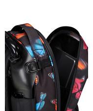 INVICTA NEW WAY NEW PLUG Fantasy Mochila con trolley desmontable mariposa borrosa - Mochilas con ruedas - 6