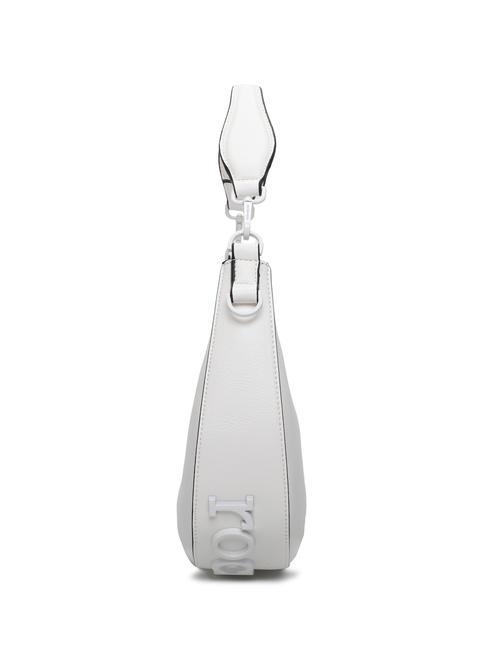 NINA bolso de hombro media luna blanco - Bolsos Mujer