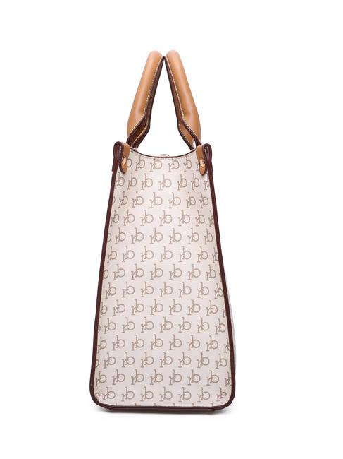 MONOGRAM Logo Bolso de mano, con bandolera blanco - Bolsos Mujer