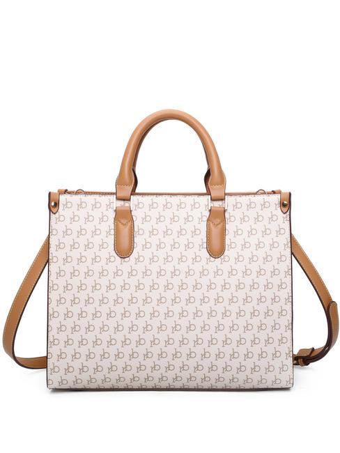 MONOGRAM Logo Bolso de mano, con bandolera blanco - Bolsos Mujer