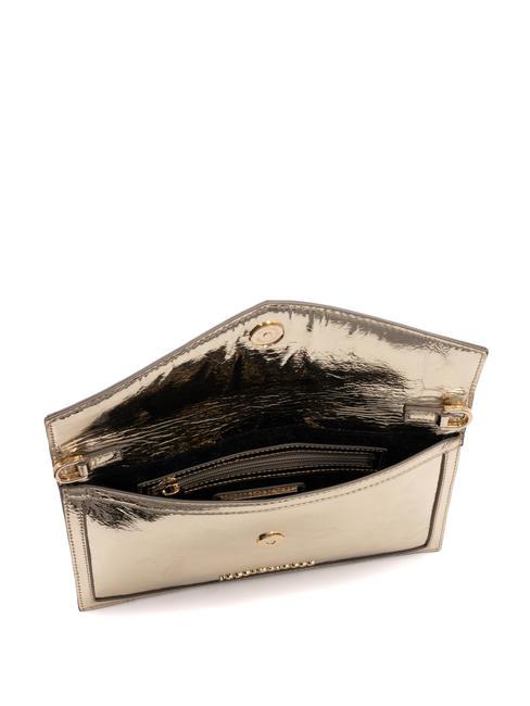 MAIL LEOPARD  Bolso de mano, con bandolera oro - Bolsos Mujer