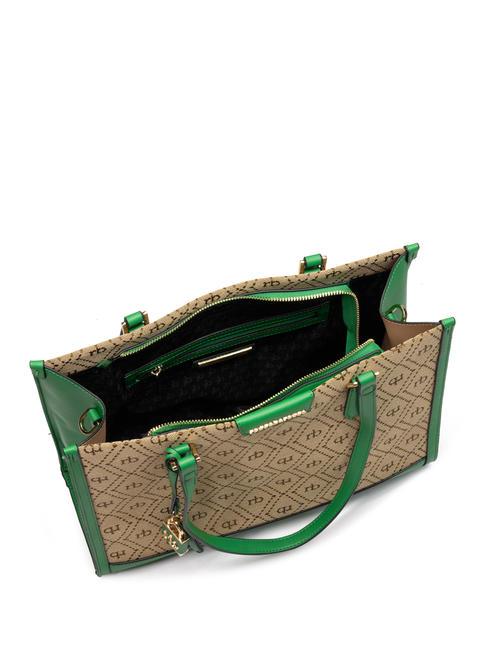 FRIDA Bolso de hombro, con bandolera verde - Bolsos Mujer
