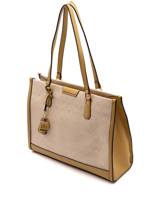 FRIDA Bolso de hombro, con bandolera mostaza - Bolsos Mujer