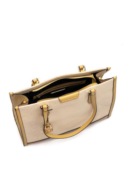 FRIDA Bolso de hombro, con bandolera mostaza - Bolsos Mujer