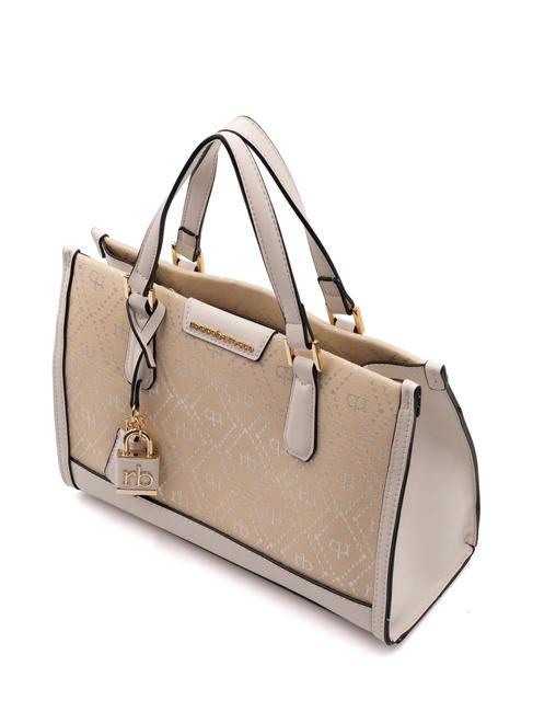 FRIDA  Bolso de mano, con bandolera blanquecino - Bolsos Mujer