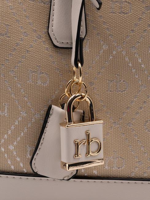 FRIDA  Bolso de mano, con bandolera blanquecino - Bolsos Mujer