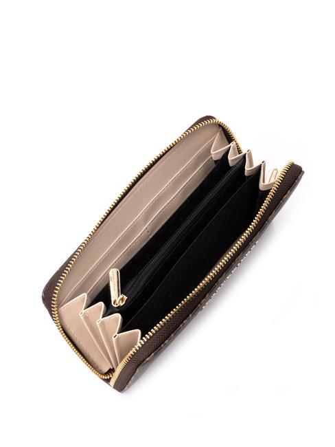 MONOGRAM Cartera con cremallera marr&oacute;n - Carteras Mujer