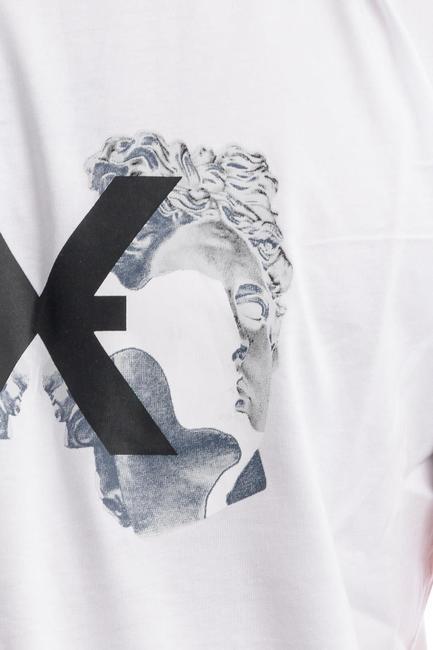 OLINARI  Camiseta de algodón blanco - camiseta