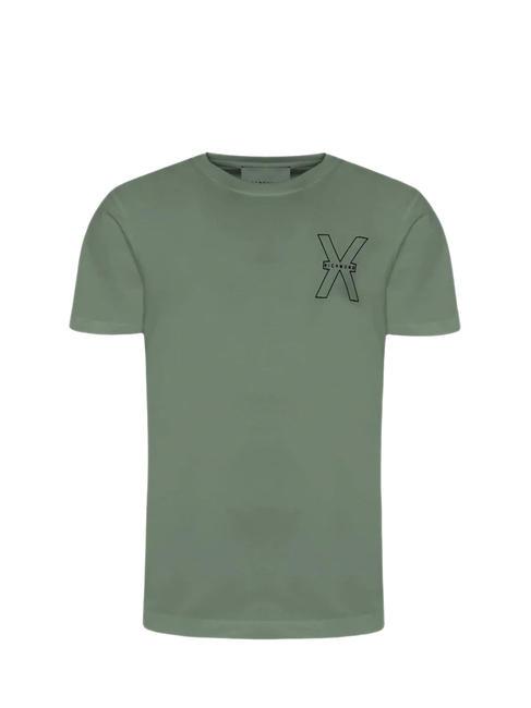 RACHED Camiseta de algod&oacute;n liquen verde - camiseta