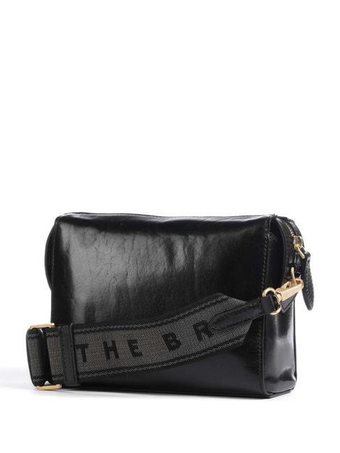 FRIDA Mini bolso bandolera, en piel. Oro negro - Bolsos Mujer