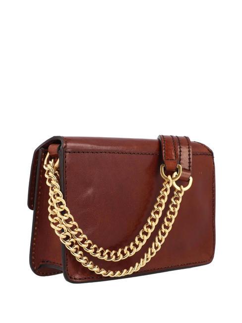 LUCREZIA Mini bolso de hombro/bandolera BROWN - Bolsos Mujer