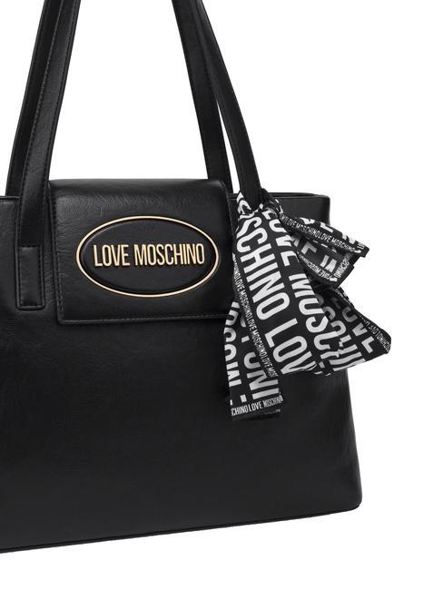 FOULARD Bolsa de la compra negro - Bolsos Mujer