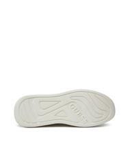 GUESS ELBA  Zapatillas ocre marr&oacute;n blanco - Zapatos Hombre - 5