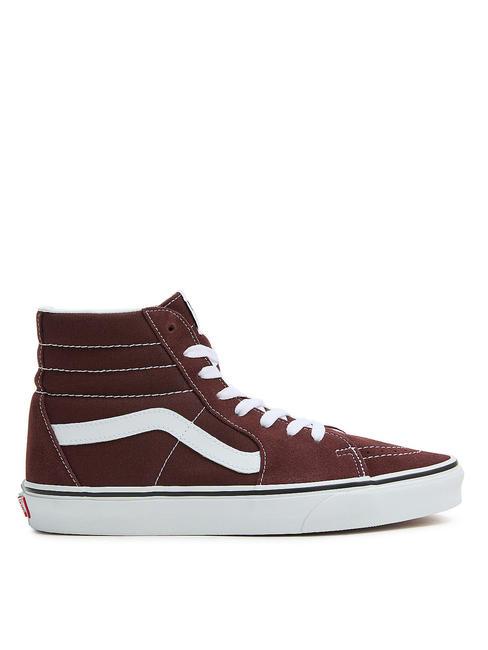 UA SK8-HI Zapatillas de piel teoría del color chocolate amargo - Zapatos unisex