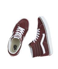 VANS UA SK8-HI Zapatillas de piel teoría del color chocolate amargo - Zapatos unisex - 4