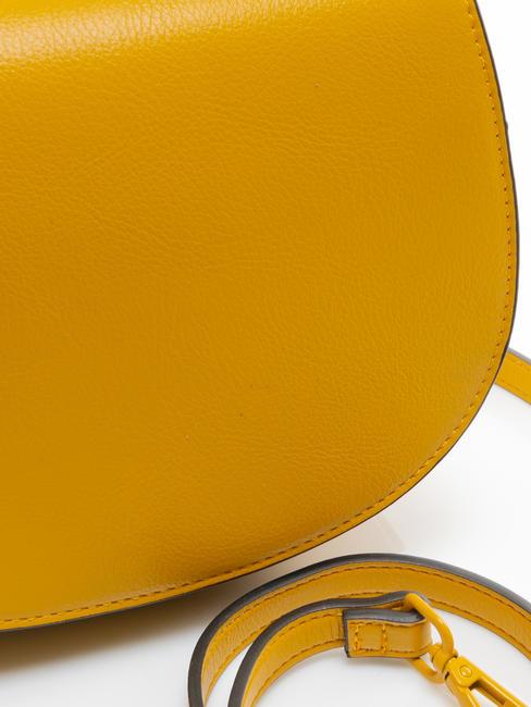 NINA  Mini bolso de hombro, con bandolera mostaza - Bolsos Mujer