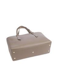 COCCINELLE MALORY  Shopper de hombro, en piel. topo cálido - Bolsos Mujer - 3