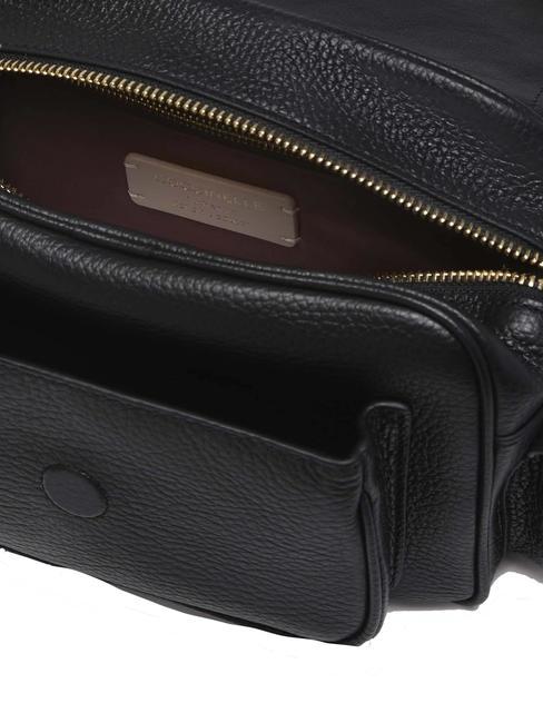 CAMPUS Mini bolso bandolera, en piel. negro - Bolsos Mujer