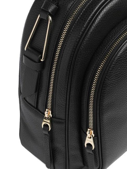MALORY  Mochila de cuero negro - Bolsos Mujer