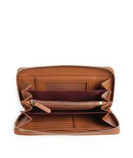 COCCINELLE METALLIC SOFT Cartera de piel texturizada con cremallera CUIR - Carteras Mujer - 2