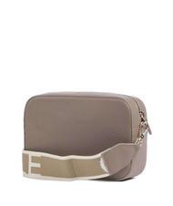 COCCINELLE TEBE Bolso bandolera en piel texturizada topo c&aacute;lido 2 - Bolsos Mujer - 2