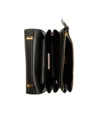 COCCINELLE ARLETTIS Bolso de mano de piel martillada negro - Bolsos Mujer - 3