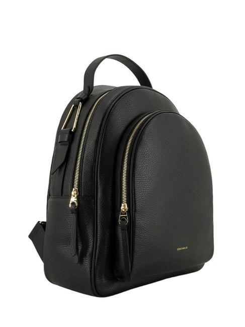 MALORY  Mochila de cuero negro - Bolsos Mujer