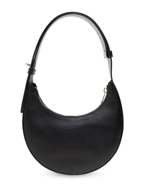 DELIZIA  Mini bolso bandolera, en piel. negro - Bolsos Mujer