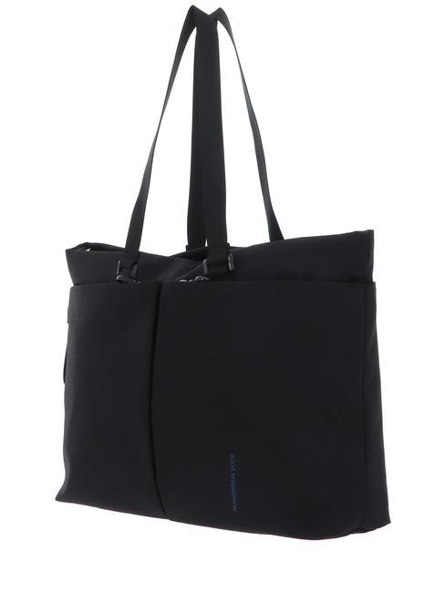 MD20  Shopper de hombro, con bandolera NEGRO - Bolsos Mujer