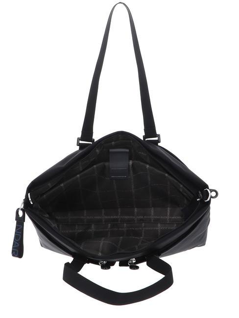 MD20  Shopper de hombro, con bandolera NEGRO - Bolsos Mujer