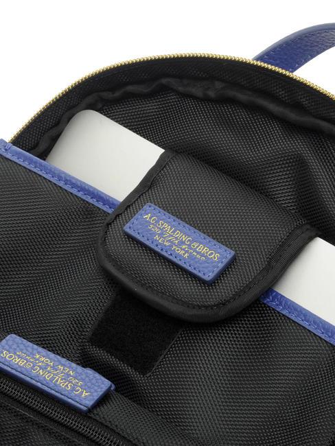 TIFFANY Mochila de piel para portátil azul - Bolsos Mujer