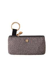 BORBONESE ECO LINE Estuche para llavero rectangular gris arcilla - Llaveros - 2