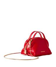 BORBONESE SEXY Bolso micro bandolera, en piel. cereza - Bolsos Mujer - 2