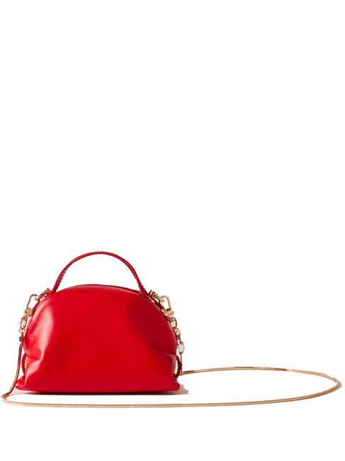 SEXY Bolso micro bandolera, en piel. cereza - Bolsos Mujer