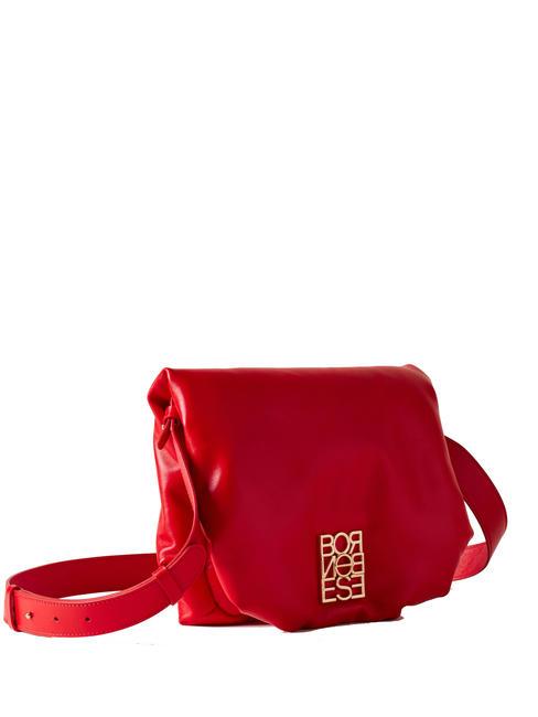 COUCH SMALL Bolso bandolera, en piel. cereza - Bolsos Mujer