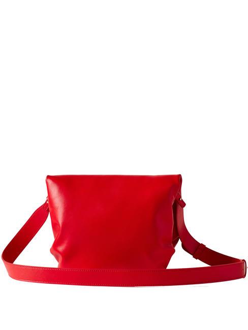 COUCH SMALL Bolso bandolera, en piel. cereza - Bolsos Mujer