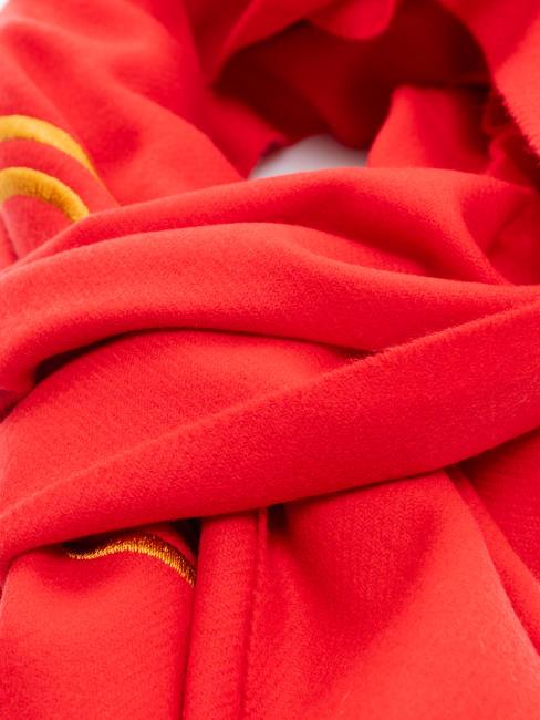 BEAR Bufanda de lana rojo - Bufandas