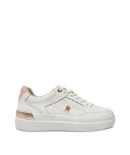 TOMMY HILFIGER LUX HARDWARE COURT  Zapatillas de piel blanco antiguo - Zapatos Mujer - 2