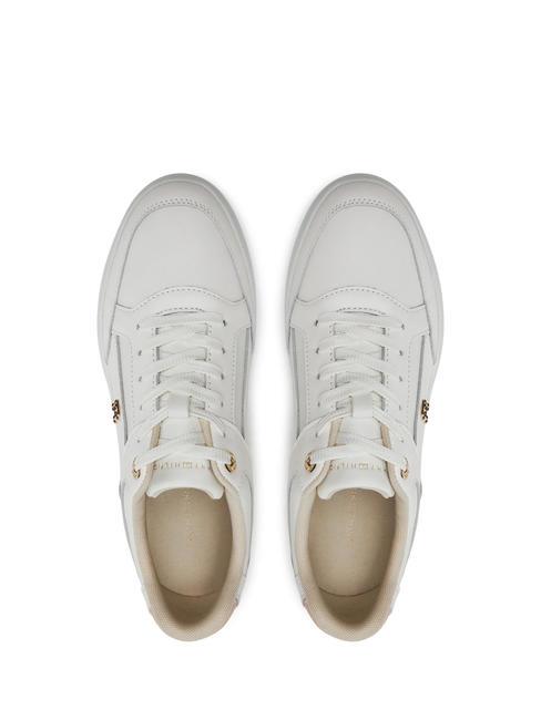 LUX HARDWARE COURT  Zapatillas de piel blanco antiguo - Zapatos Mujer