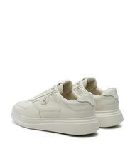 TOMMY HILFIGER LUX POINTY COURT  Zapatillas de piel blanco antiguo - Zapatos Mujer - 3