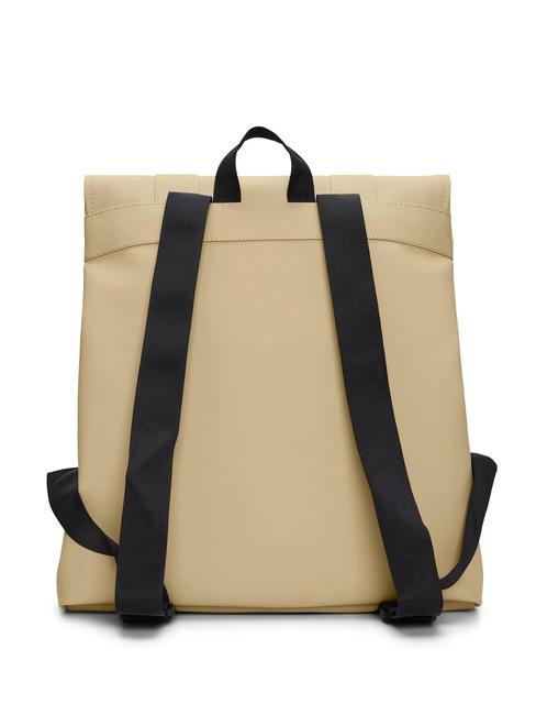 MSN BAG Mochila impermeable de ciudad arena - Mochilas Escuela & Tiempo Libre