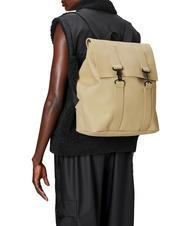 RAINS MSN BAG Mochila impermeable de ciudad arena - Mochilas Escuela & Tiempo Libre - 5